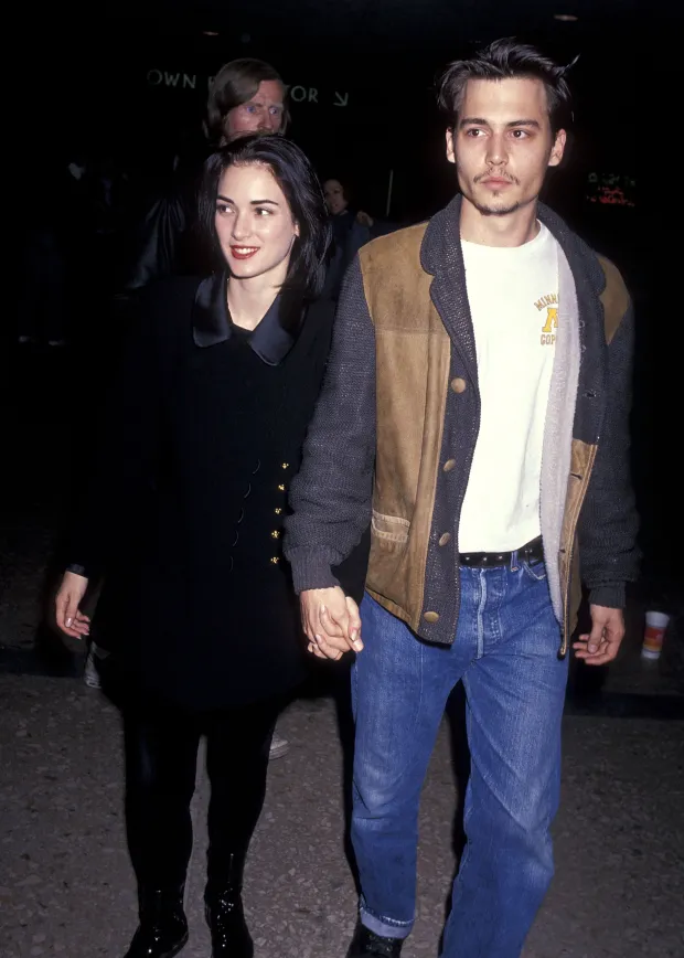 winona ryder and johnny depp